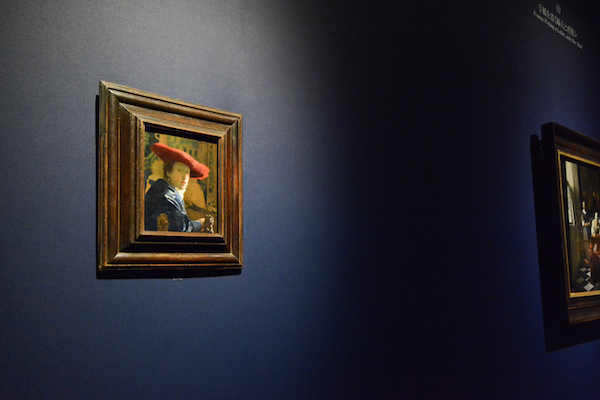 ヨハネス・フェルメール　《赤い帽子の娘》1665-1666年頃　 ワシントン・ナショナル・ギャラリー　