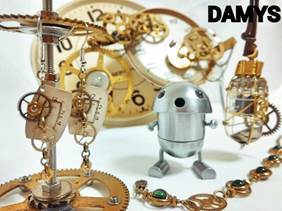 [DAMYS]歯車ピアス 税込4,104円～