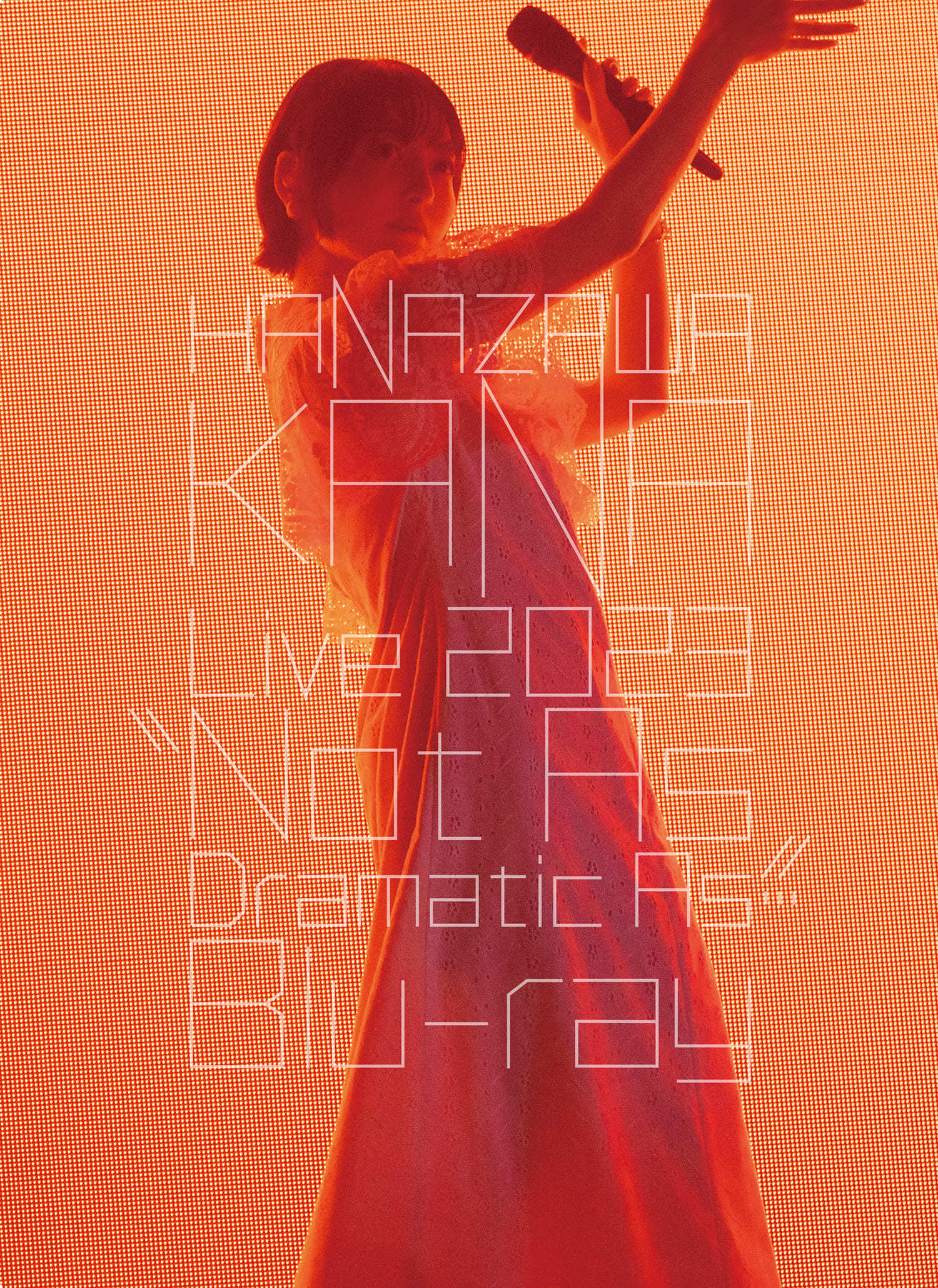 HANAZAWA KANA Live 2023 “Not As Dramatic As...” Blu-rayジャケット