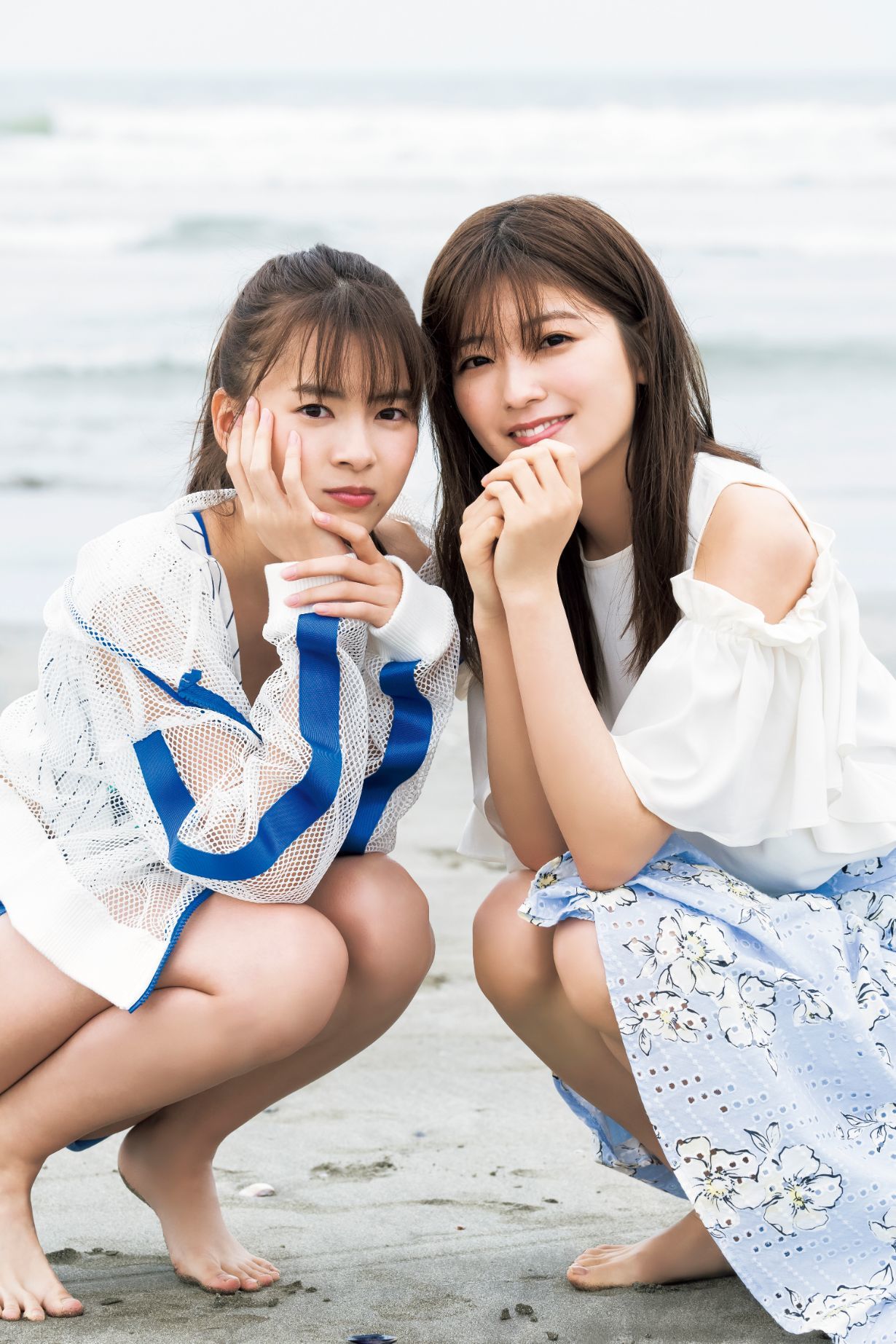 魔進戦隊キラメイジャー』女優・工藤美桜＆新條由芽が水着姿で初の表紙