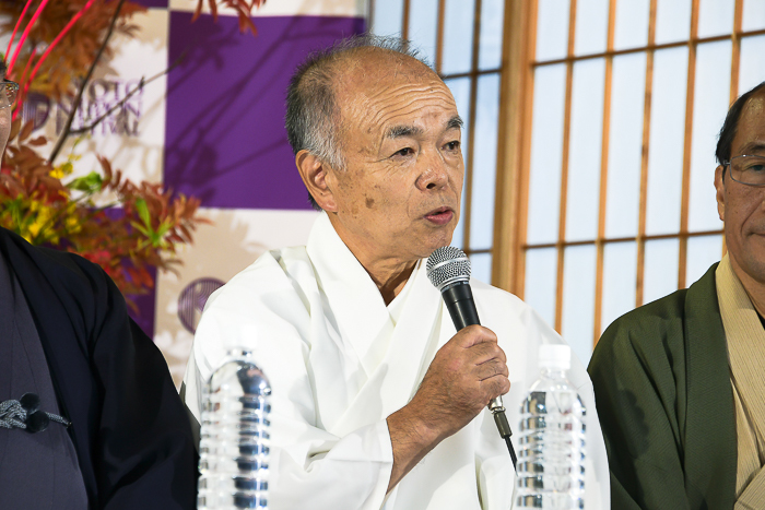 北野天満宮 宮司　橘重十九