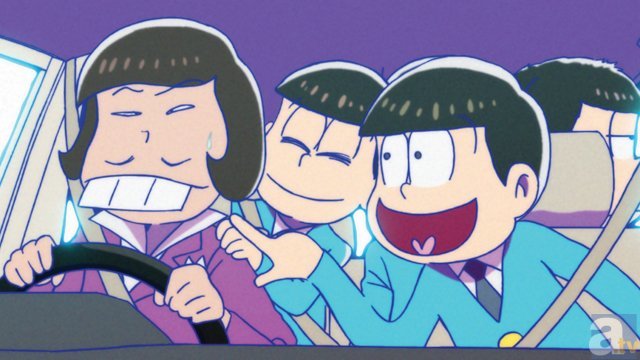 Tアニメ『おそ松さん』第2話より場面カット到着