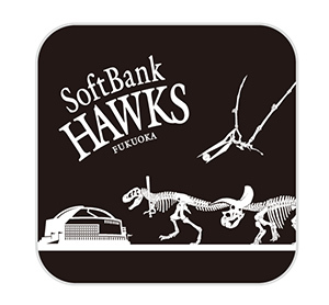 ホークスと恐竜のコラボグッズも販売
