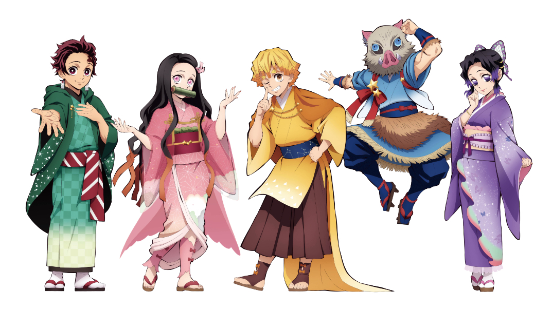 イベント限定のufotable描き下ろしイラスト (C)吾峠呼世晴／集英社・アニプレックス・ufotable (C)TOKYO-SKYTREE