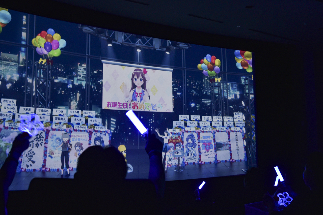 新衣装の生着替えも 500人近いファンが池袋に集結 Vtuber富士葵生誕祭イベントレポ Spice エンタメ特化型情報メディア スパイス