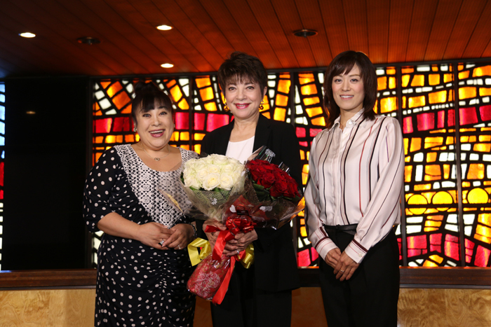 鳳蘭、森公美子、蘭寿とむ