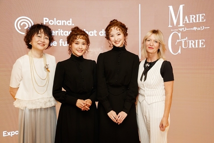 「ポーランドの空気を肌で感じ、マリアの偉大さに触れる特別な場に」～昆夏美と星風まどから登壇した、ミュージカル『マリー・キュリー』取材会レポートが公開