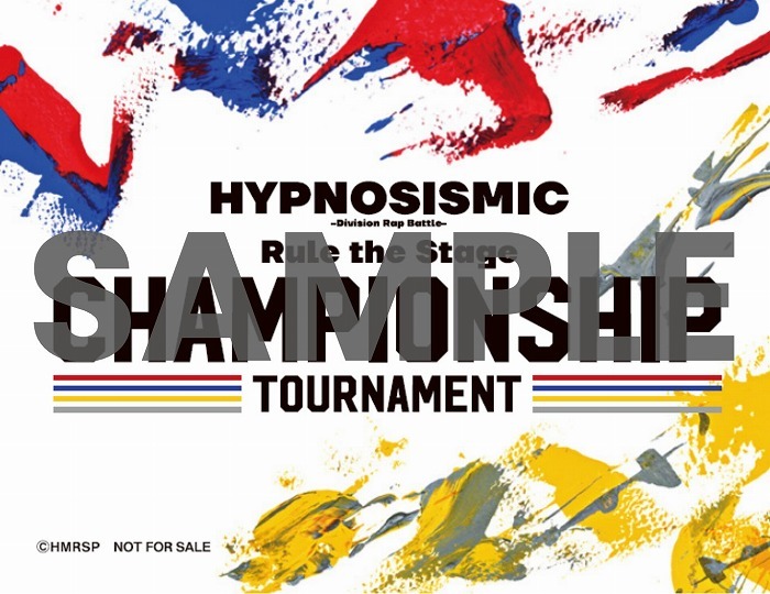 『ヒプノシスマイク-Division Rap Battle-』Rule the Stage -Championship Tournament-（メーカー特典画像：ロゴステッカー）