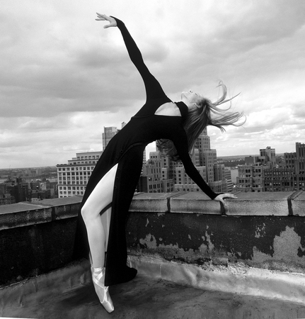 Principal Dancer Maria Kowroski for the NEW YORK CITY BALLET advertising campaign, 2001