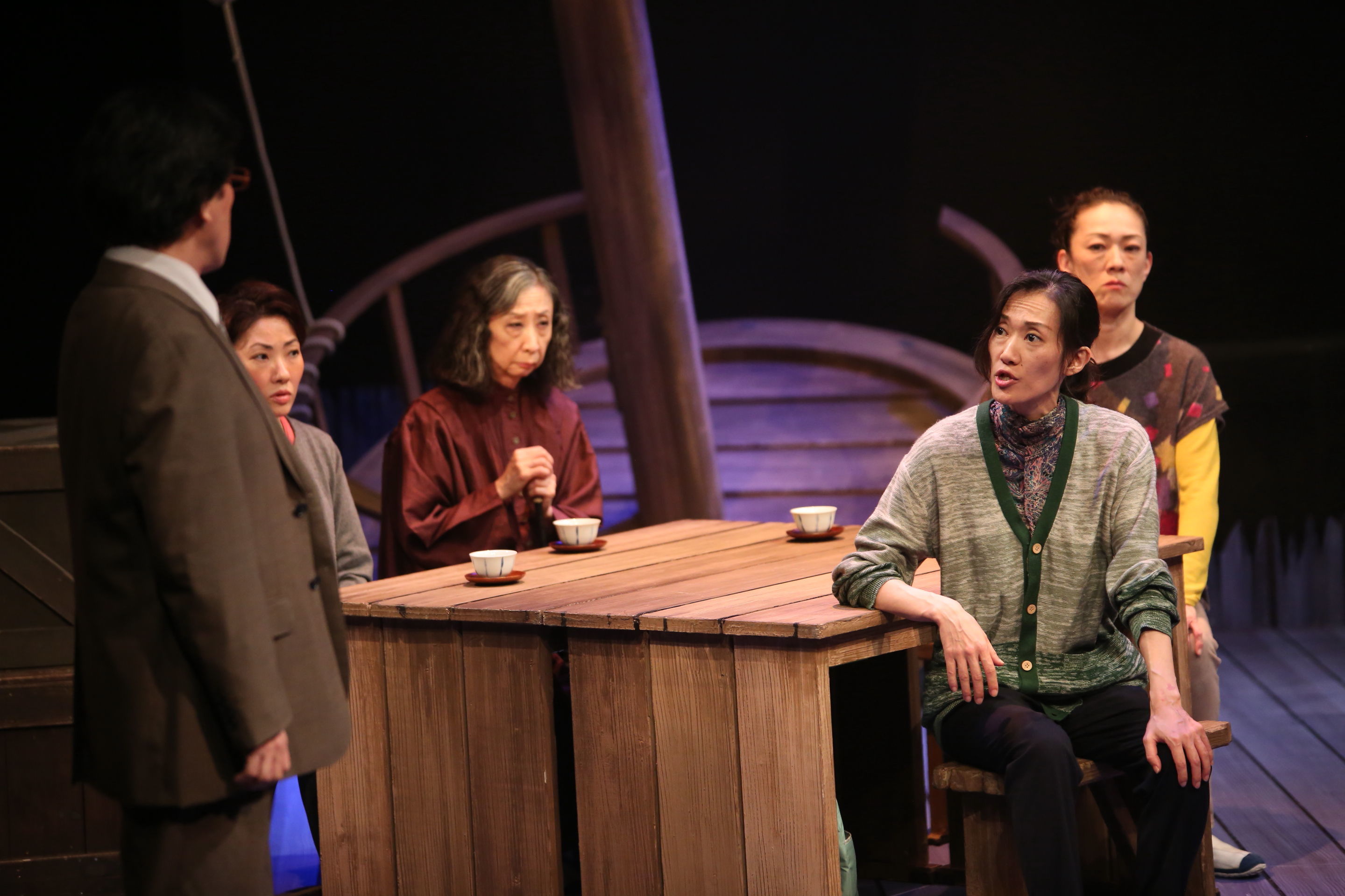 ワンツーワークス公演『消滅寸前（あるいは逃げ出すネズミ）』（古城十忍作・演出） 撮影／黒木朋子