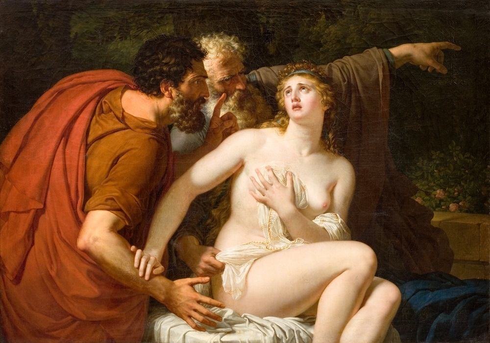 フランソワ＝グザヴィエ・ファーブル 《スザンナと長老たち》 1791年 油彩・カンヴァス ファーブル美術館蔵 Musée Fabre de Montpellier Méditerranée Métropole - photographie Frédéric Jaulmes