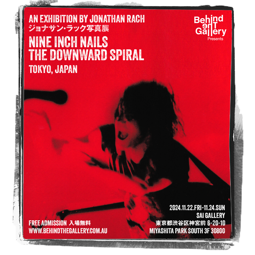 NINE INCH NAILS  THE DOWNWARD SPIRAL An Exhibition by Jonathan Rach ジョナサン・ラック写真展