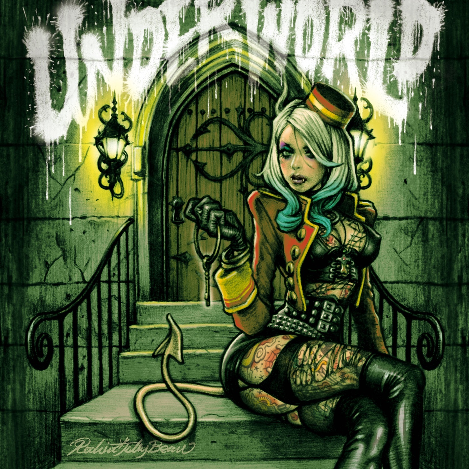 オリジナルMA-1HYDE VAMPS UNDERWORLD MA-1 スカジャン - ミュージシャン