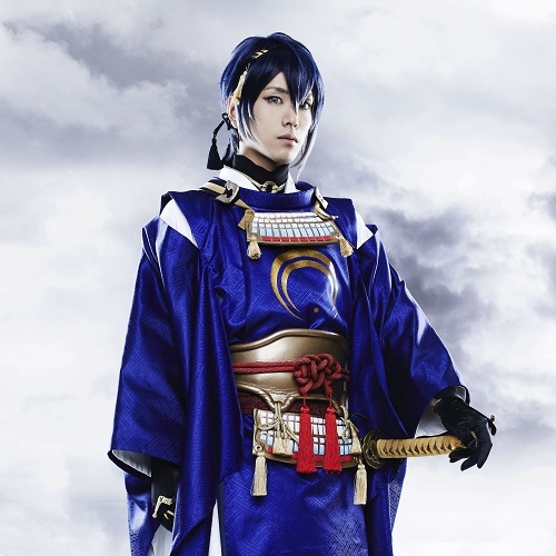 三日月宗近役、黒羽麻璃男 ©ミュージカル『刀剣乱舞』製作委員会