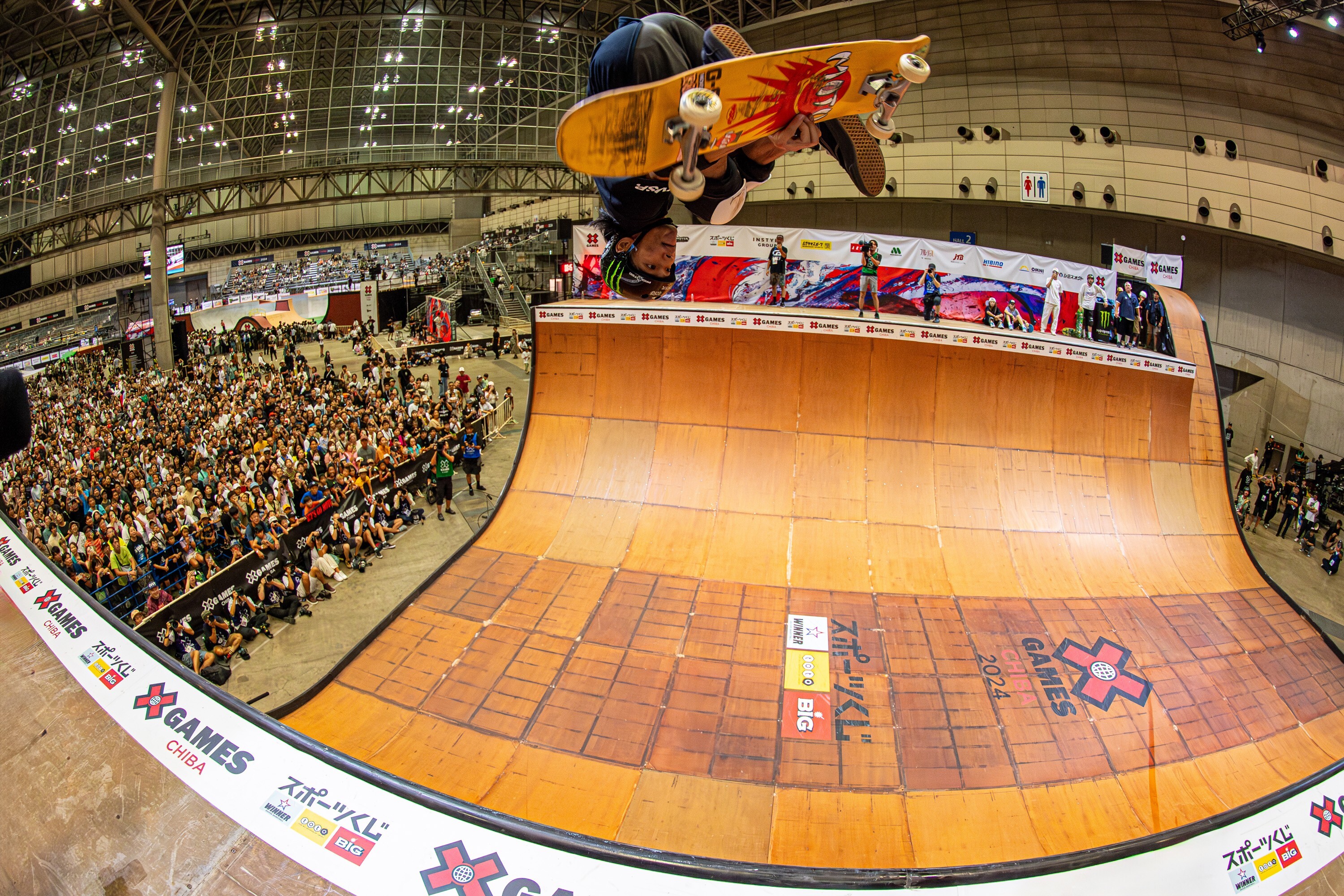 スケートボード バート男子（X Games Chiba 2024） (C)Yoshio Yoshida / X Games