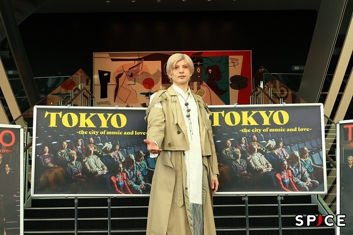 『TOKYO〜the city of music and love〜』囲み会見より　城田優 　　　　　　　 (C)ヒダキトモコ