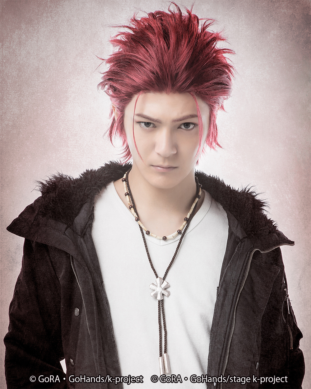 周防尊役・上田堪大 (C) GoRA・GoHands/k-project　(C) GoRA・GoHands/stage k-project