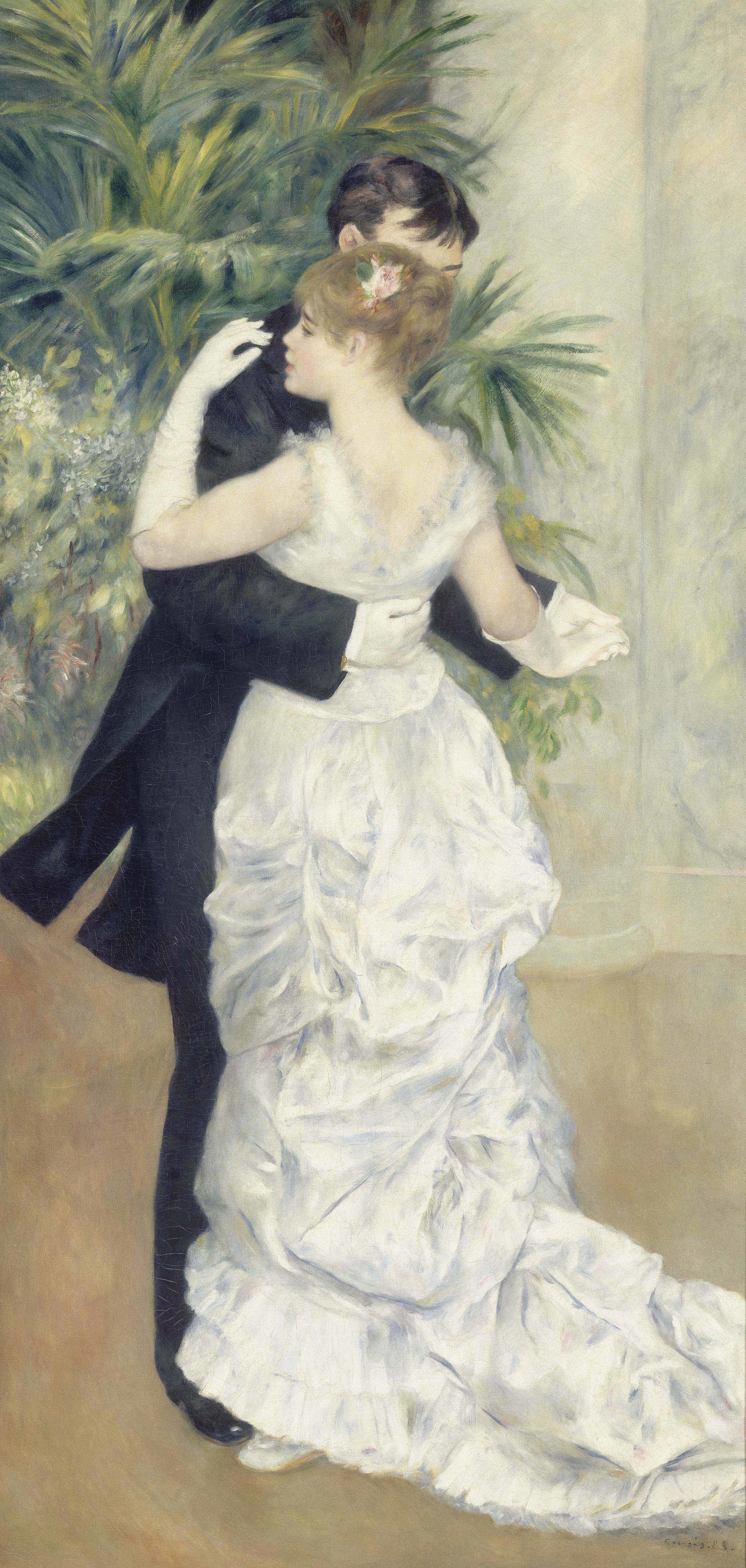 《都会のダンス》 1883年 油彩／カンヴァス オルセー美術館