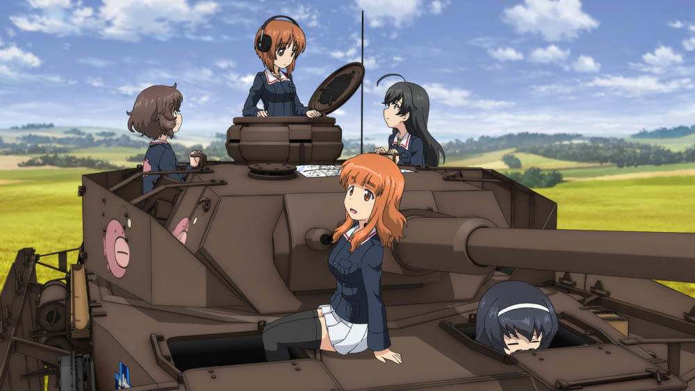 『ガールズ＆パンツァー 最終章』特報映像より　©GIRLS und PANZER Finale Projekt 