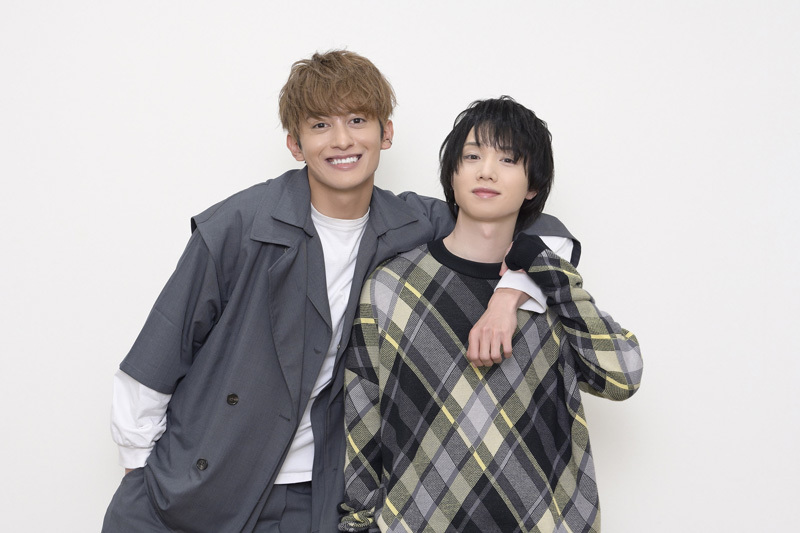 左から　菊池修司、植田圭輔