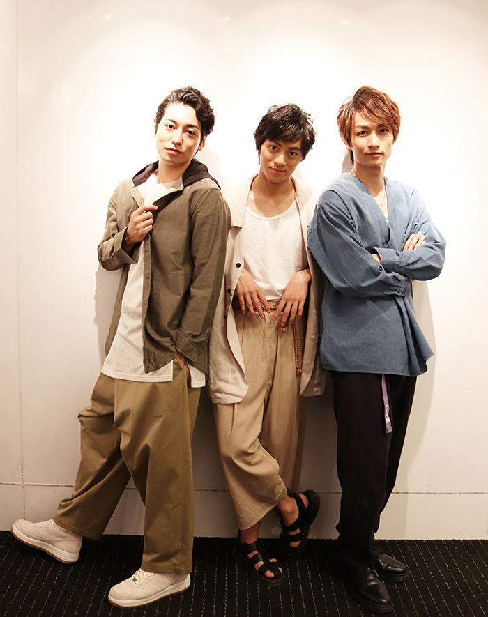 川原一馬、永田崇人、木戸邑弥