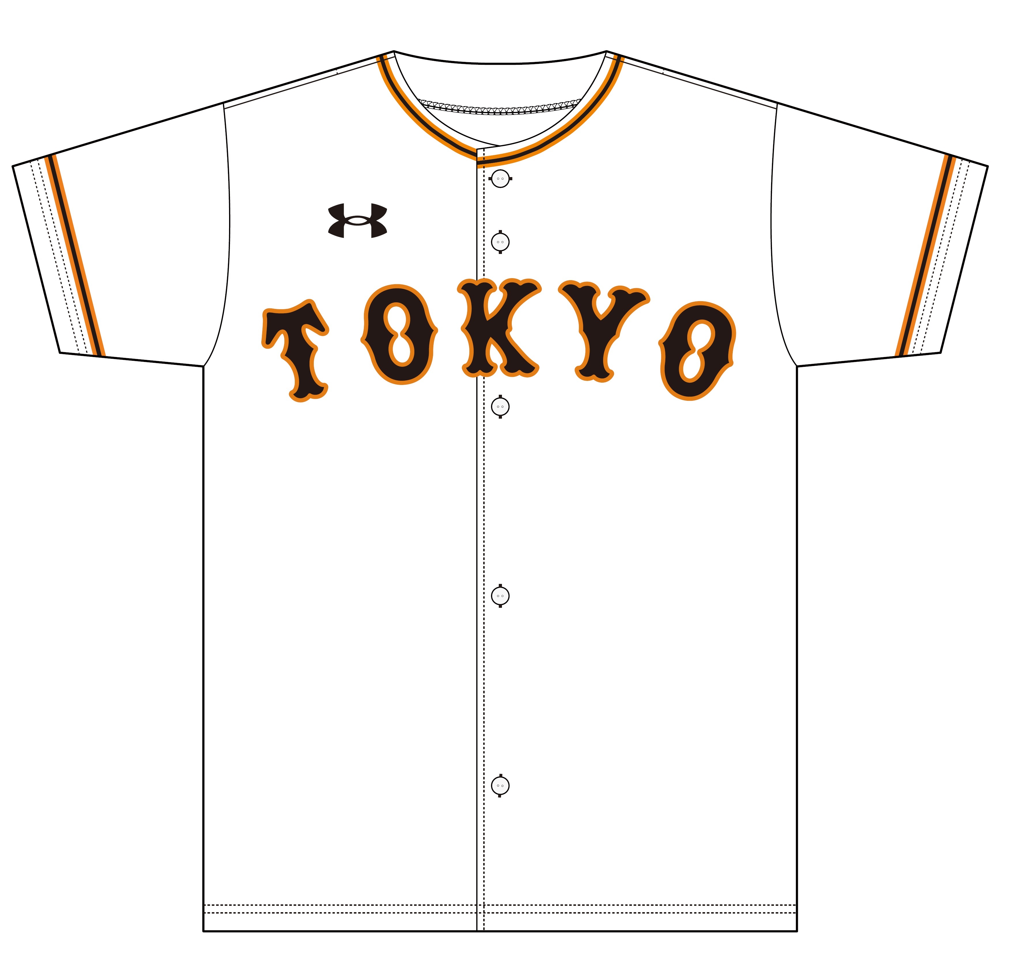 白地に「TOKYO」の文字が入った、シンプルでスタイリッシュなデザイン