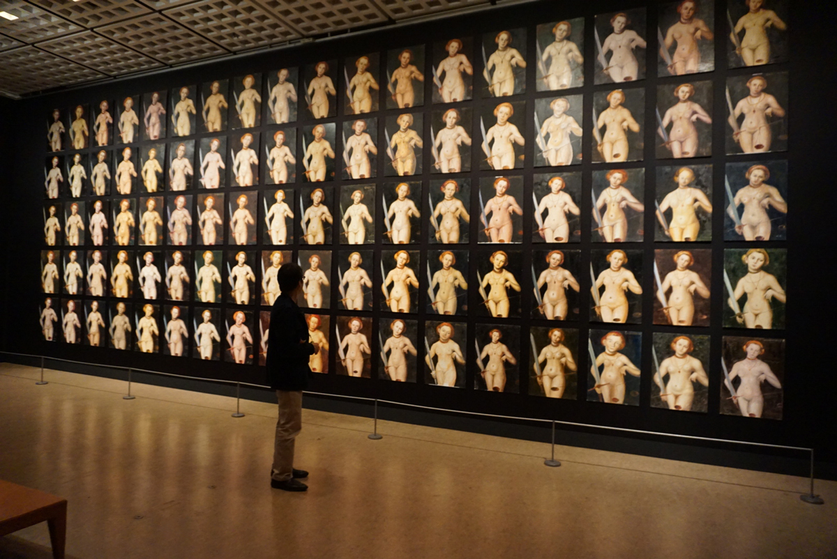 レイラ・パズーキ / Leila Pazooki《ルカス・クラーナハ《正義の寓意》1537年による絵画コンペティション》2011年 作家蔵
