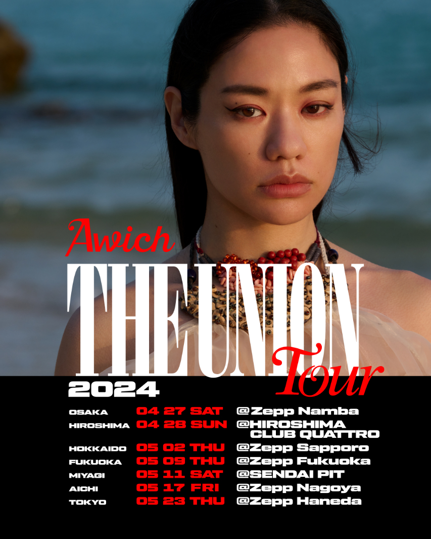 Awich、自身最大規模の全国ワンマンツアー『THE UNION』開催を