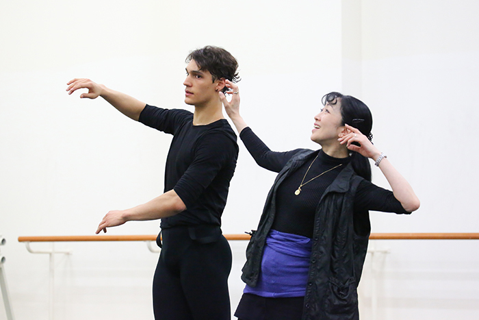 ダニエル・カマルゴ、斎藤芸術監督 (C)Maiko Miyagawa