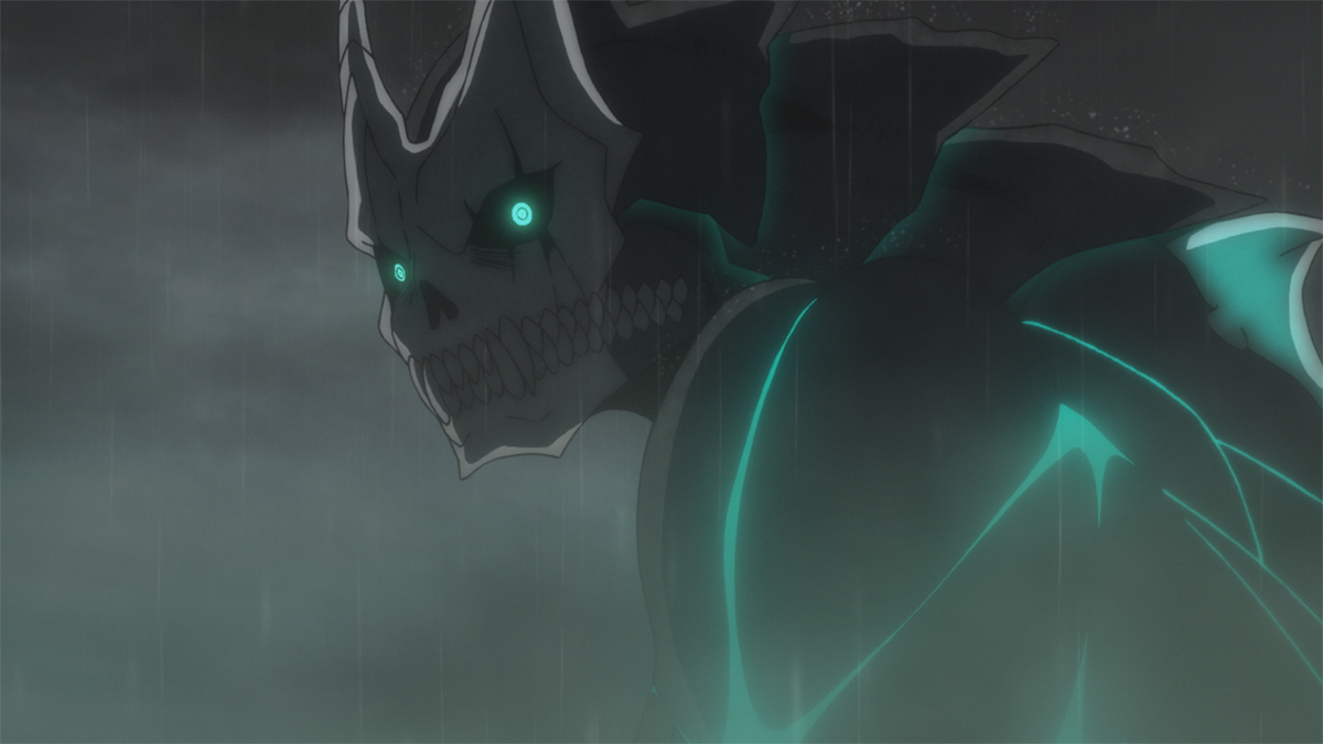 アニメ『怪獣8号』ティザーPVより (C)防衛隊第３部隊 (C)松本直也／集英社