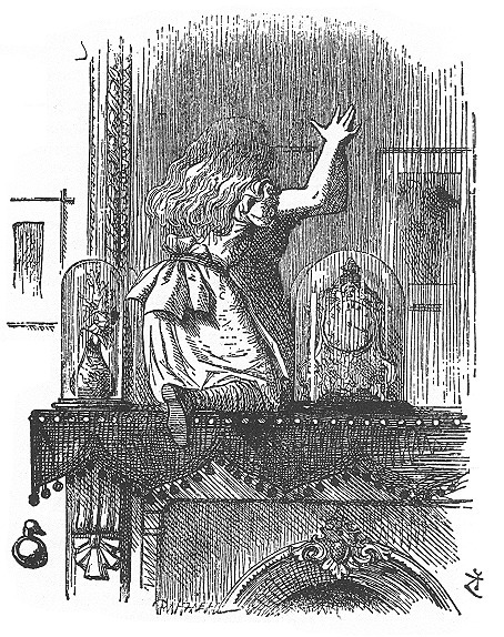 鏡の国のアリス（Drawing by John Tenniel） 以下同
