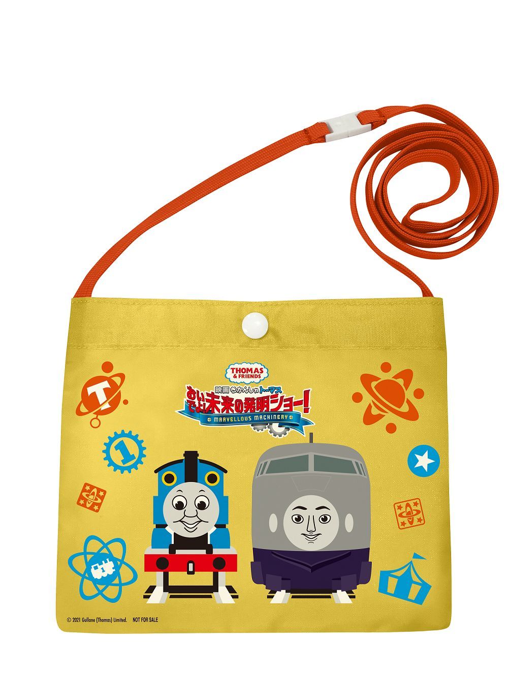 サコッシュ 『映画 きかんしゃトーマス おいでよ！未来の発明ショー！』（C）2020 Gullane(Thomas)Limited.