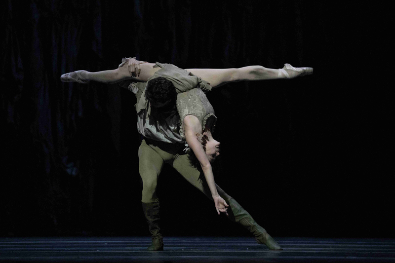 Reece Clarke & Natalia Osipova in Manon  ©2024 ROH. Photographed by Andrej Uspenski