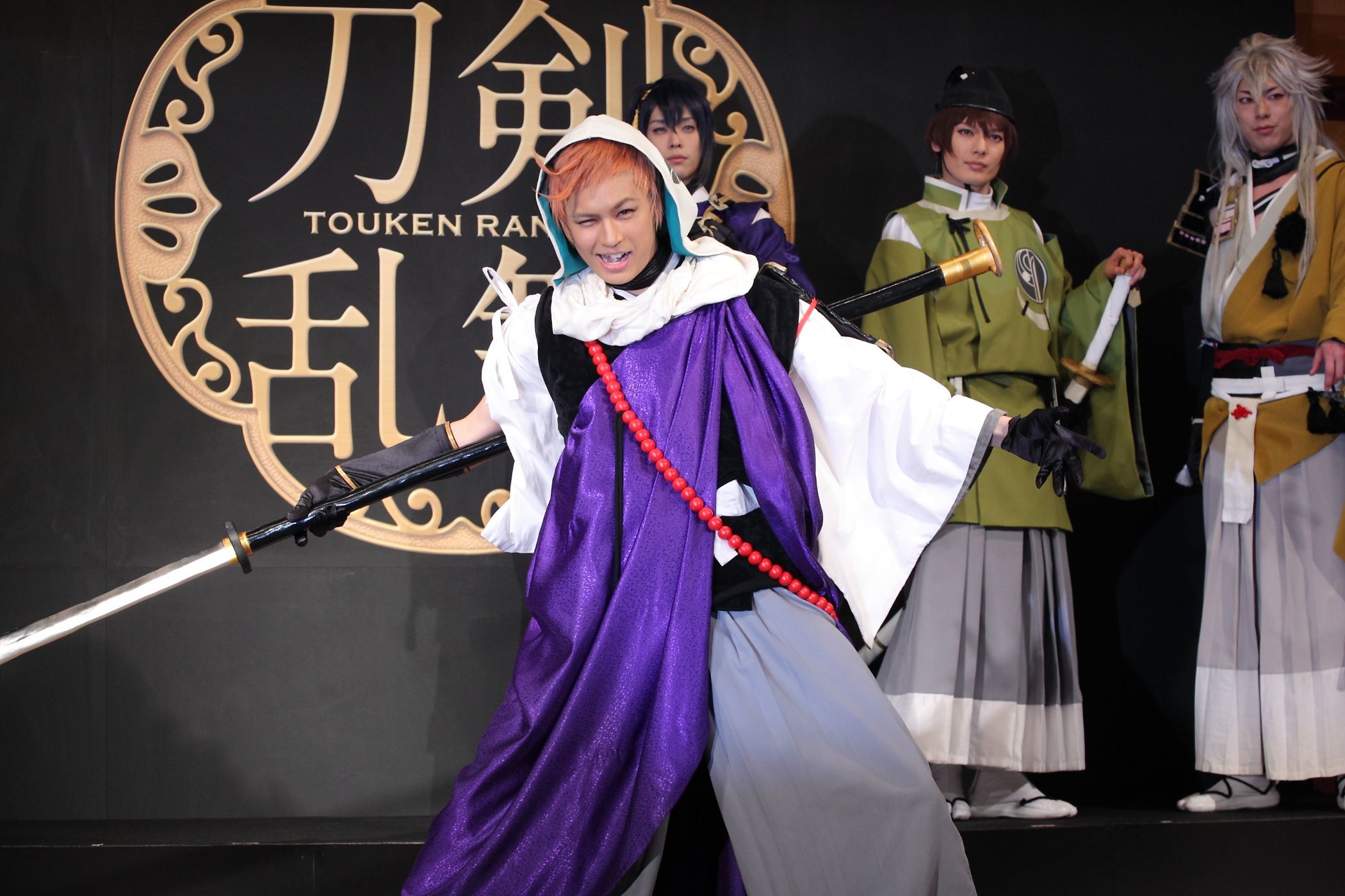 岩融役の佐伯大地 （撮影＝中原義史）