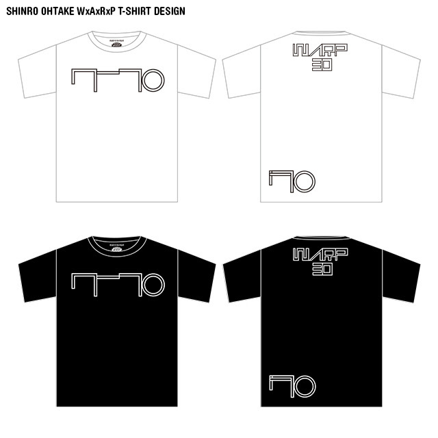 大竹伸朗×WARP Tシャツ