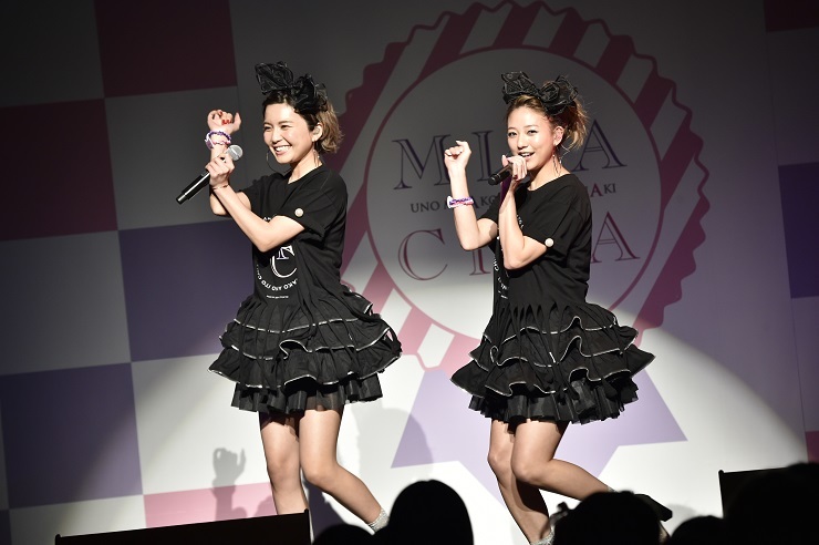 宇野実彩子 伊藤千晃 ファンクラブイベント「MISACHIA」