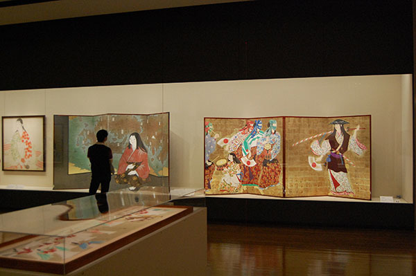 『上村松園　―美人画の精華―』展示風景