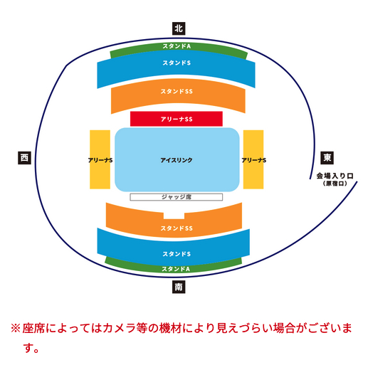 会場となる国立代々木国立競技場第一体育館