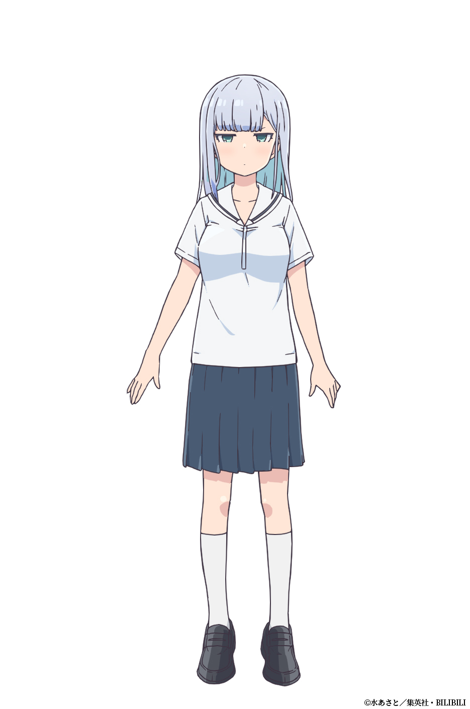 阿波連える （c）水あさと／集英社・BILIBILI