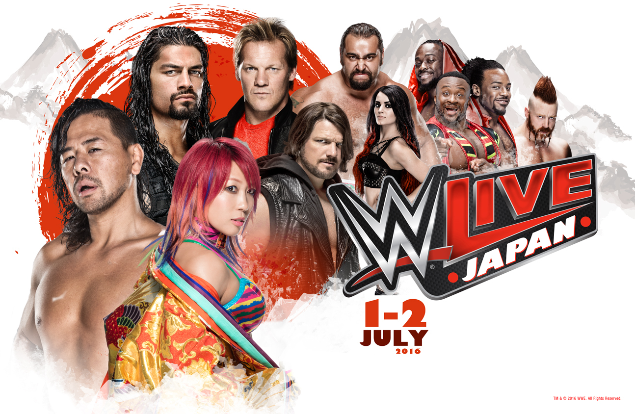 WWE日本公演「WWE Live Japan」に日本人スーパースターが凱旋!! 中邑