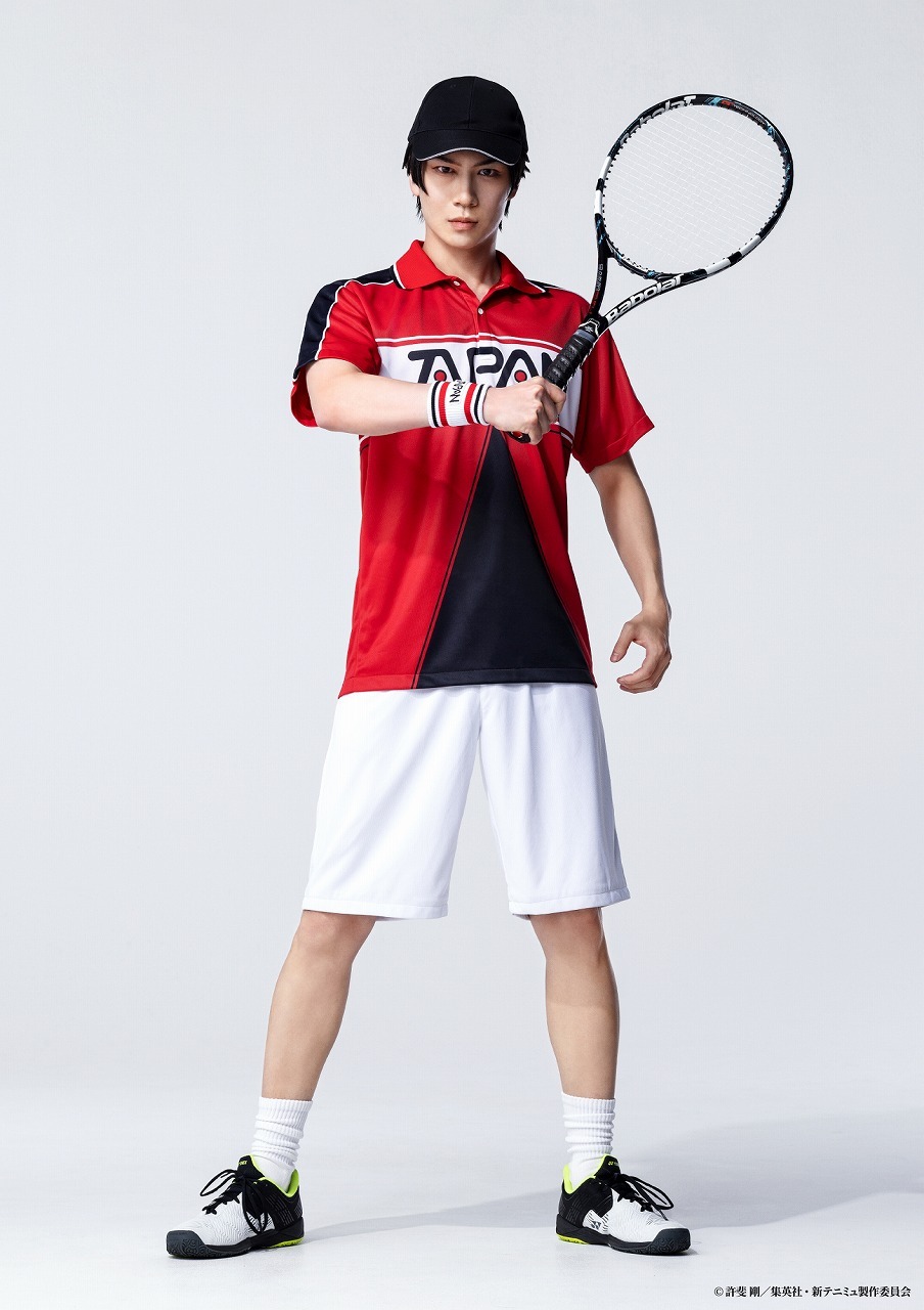 真田弦一郎 役：吉田共朗                       (C)許斐 剛／集英社・新テニミュ製作委員会