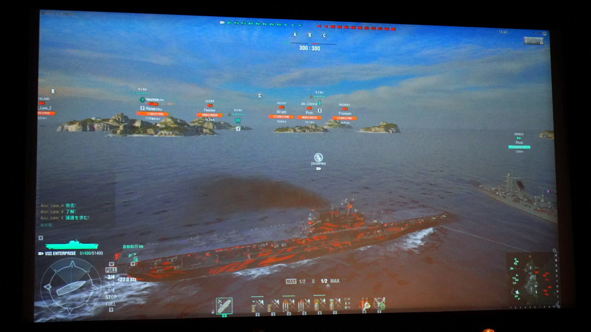 『World of Warships』でクリーブランドとエンタープライズによる実際のゲームプレイを公開。戦闘では様々な新録ボイスも楽しむことができる