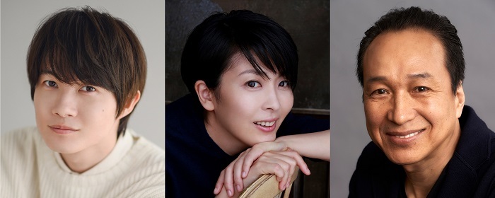 （左から）神木隆之介、松たか子、小日向文世