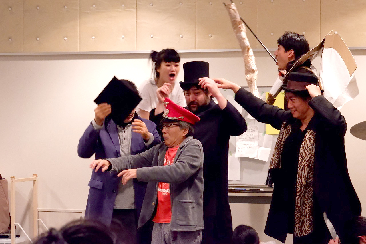 『どうぶつ会議』稽古場の様子