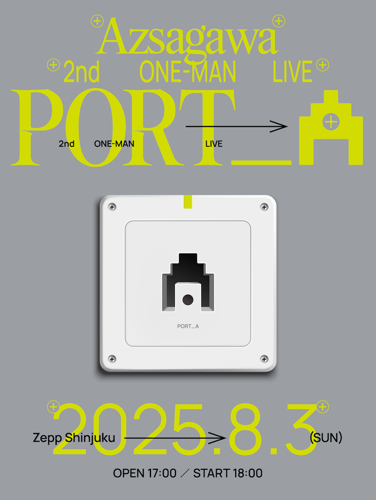 梓川 2nd ONE-MAN LIVE「PORT＿A」