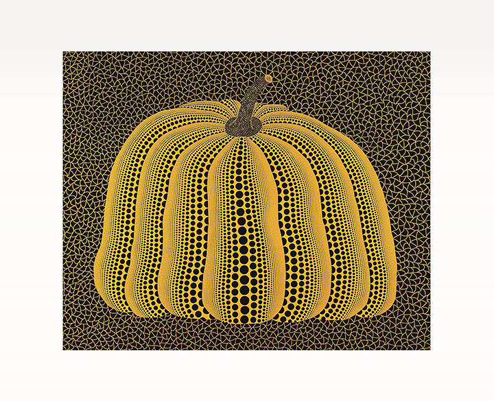  『A PUMPKIN』2007年　油彩、キャンヴァス