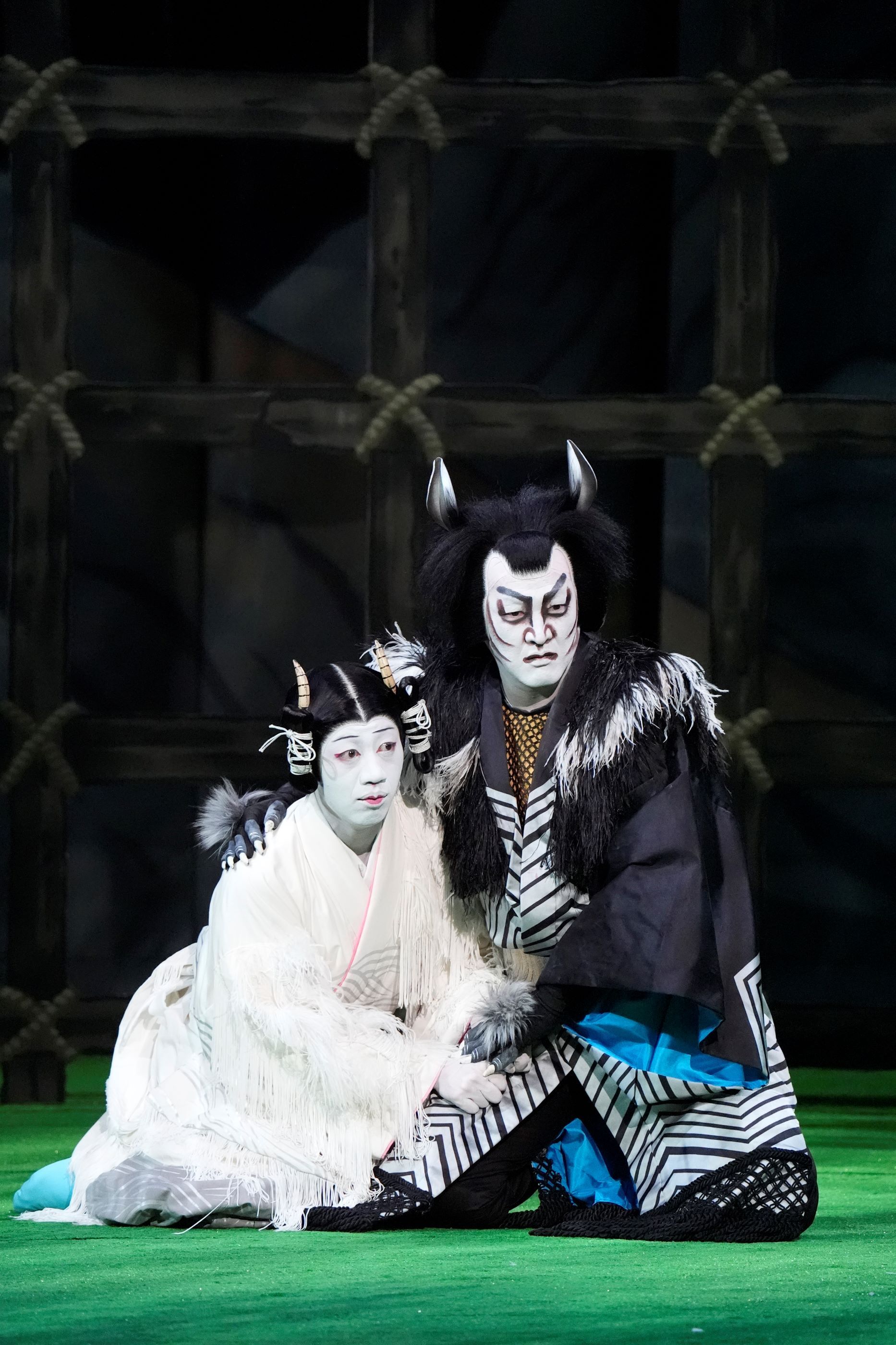 九月花形歌舞伎』「あらしのよるに」初日開幕、公式レポート到着