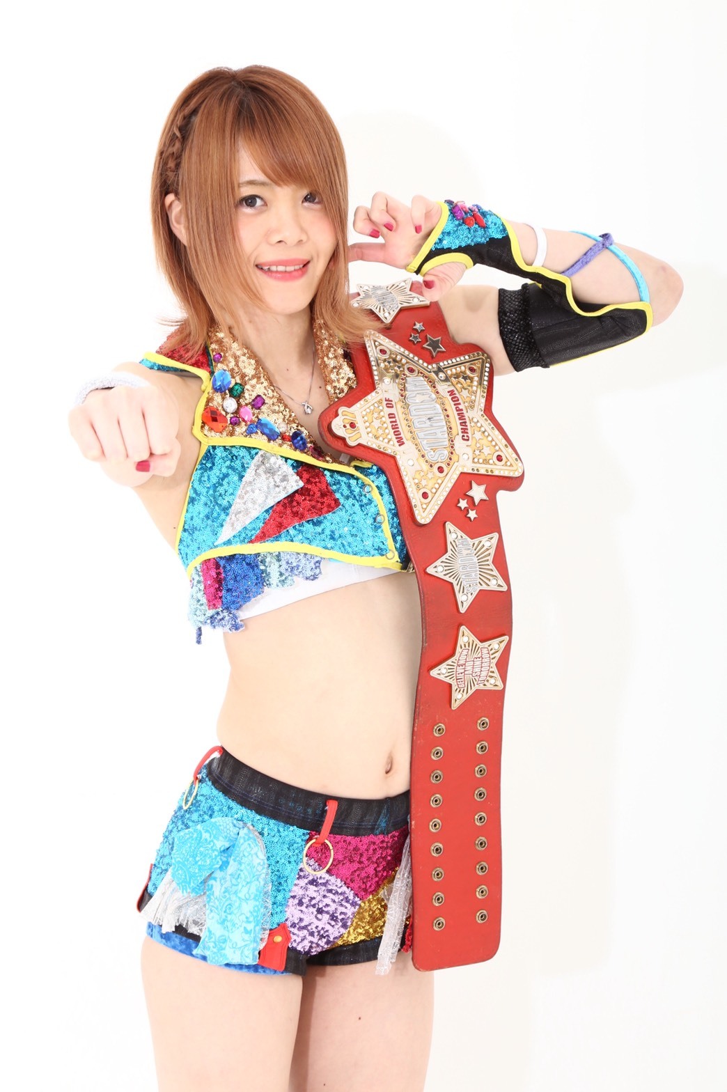 激レア】 岩谷麻優 スターダム リストバンド 新日本プロレス - アイドル