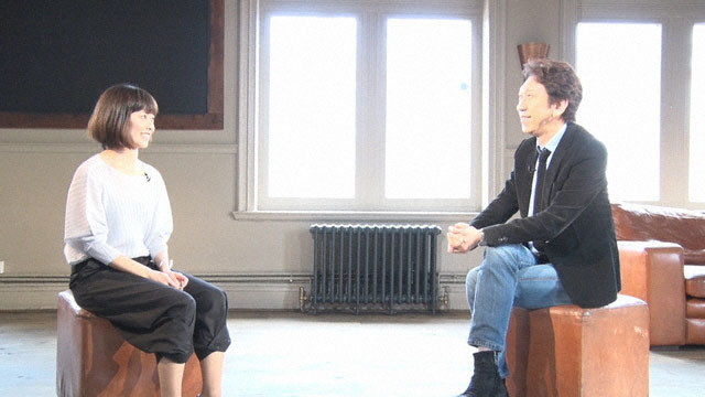 左から木田真理子、布袋寅泰。（写真提供：NHK）