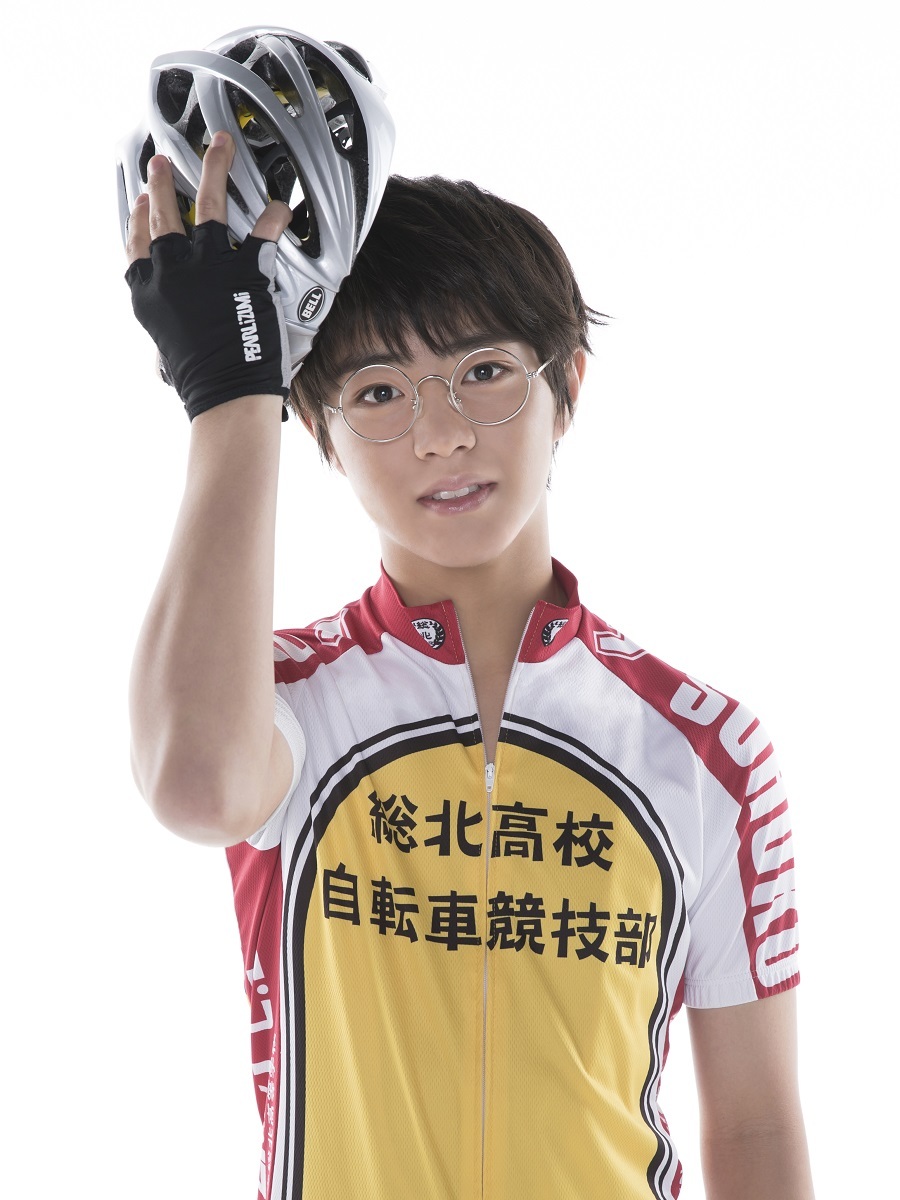 小野田坂道役 醍醐虎汰朗 (C) 渡辺航（週刊少年チャンピオン）／弱虫ペダル03製作委員会 (C) 渡辺航（週刊少年チャンピオン）／マーベラス、 東宝、 トムス・エンタテイン